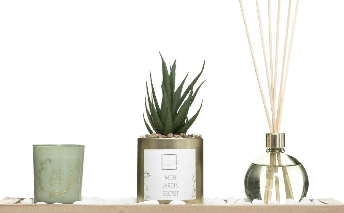 Juego Aromático Jardín Verde 36x14x1.5Cm