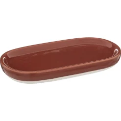 Juego de 3 accesorios de baño SOLAR rojo