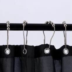 Juego De 12 Anillas P/Cortina De Ducha