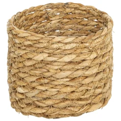 Juego de 9 cestos de rafia beige LIT