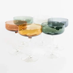 Juego de 6 copas de champán LUCIA