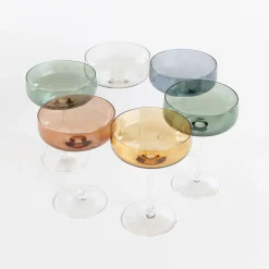 Juego de 6 copas de champán LUCIA