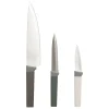 Juego de 3 cuchillos surtidos de acero inoxidable