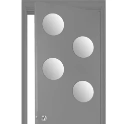 Juego De 4 Espejos Adhesivos 20x20Cm