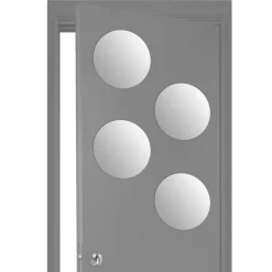 Juego De 4 Espejos Adhesivos 30x30Cm