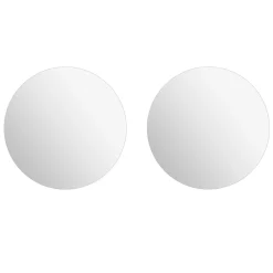 Juego De 2 Espejos Adhesivos 40x40Cm