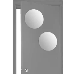 Juego De 2 Espejos Adhesivos 40x40Cm