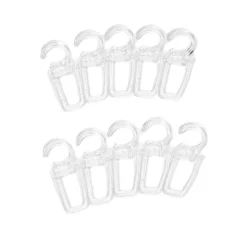 Juego De 10 Grapas Plástico D28 Transp.