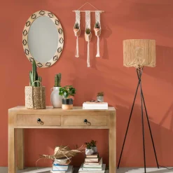 Juego De 3 Macetas Colgantes 75Cm