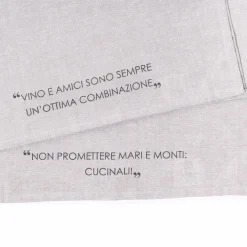 Juego de 2 paños de cocina taupe 45x65cm