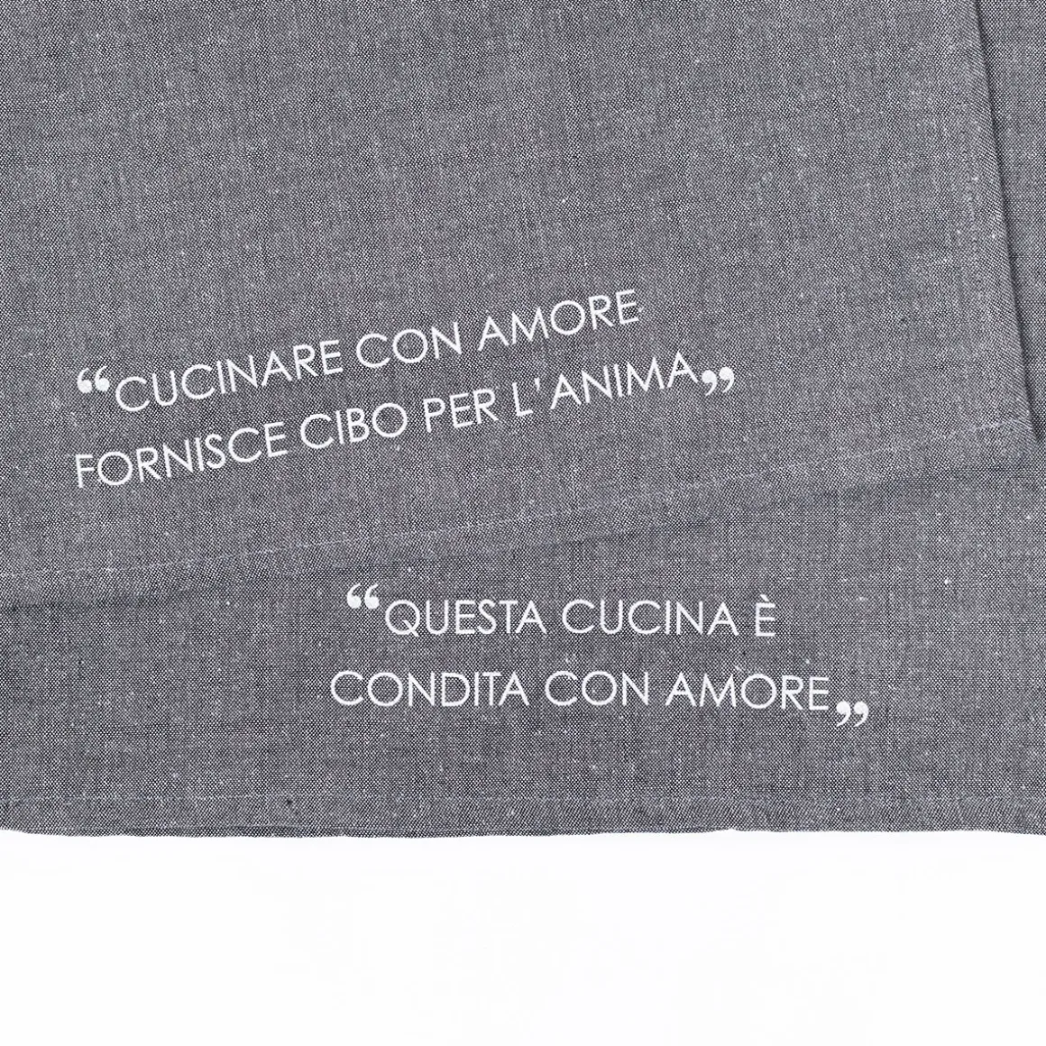 Juego de 2 paños de cocina gris oscuro 45x65cm