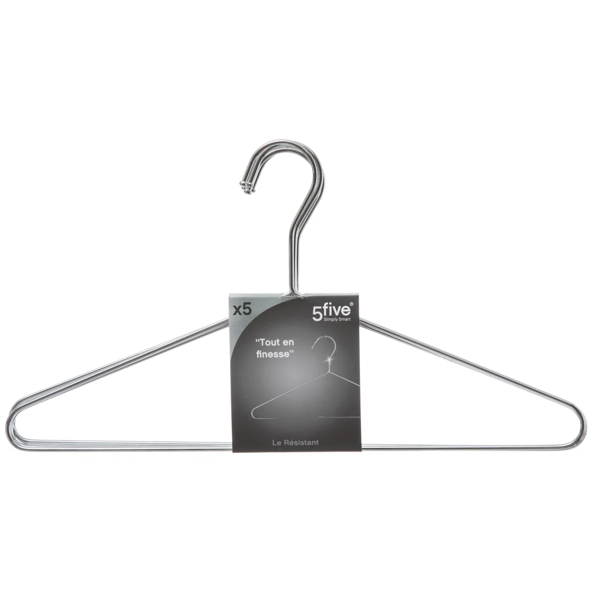 Juego De 5 Perchas Metálicas