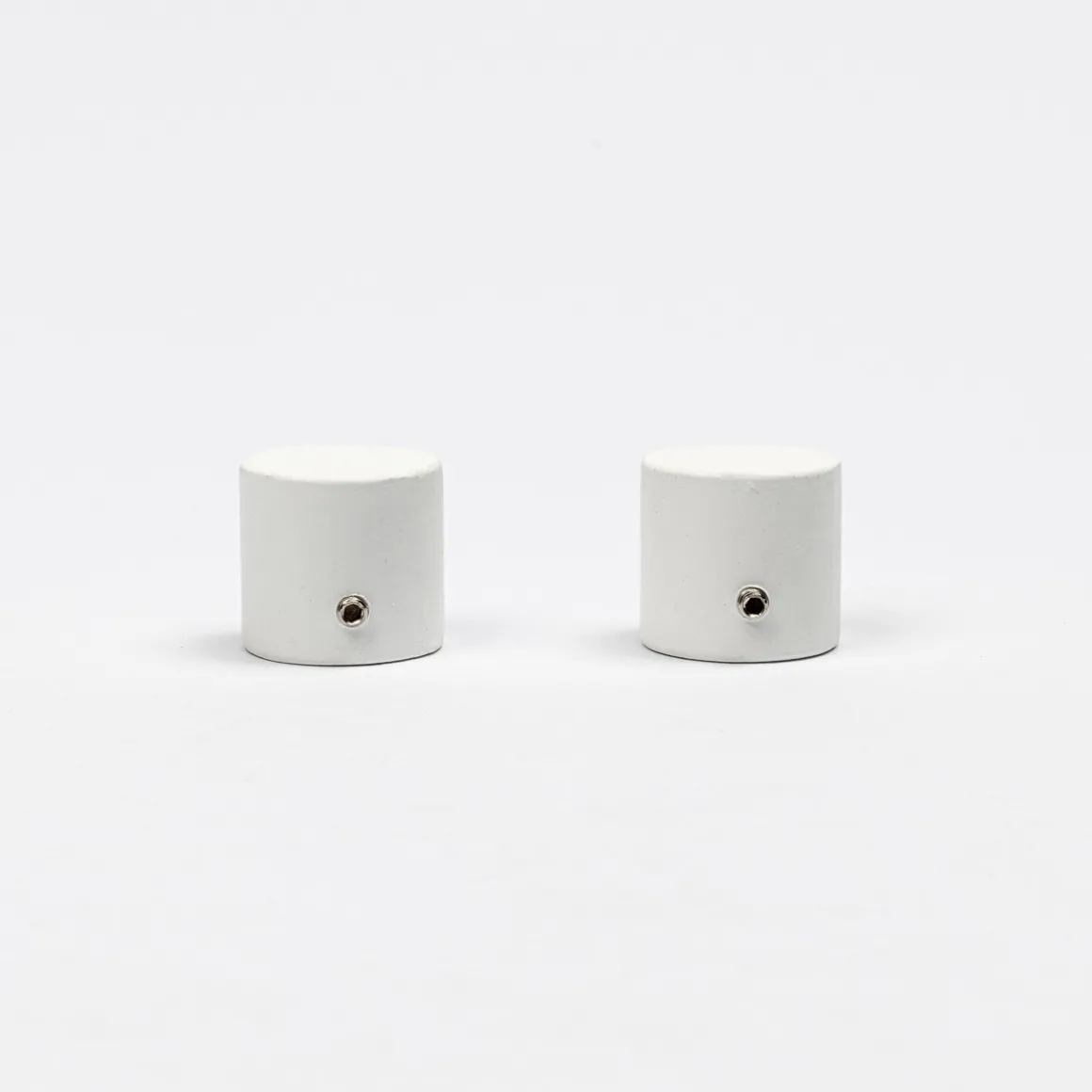 Juego De 2 Remates Bouchon D20 Blanco