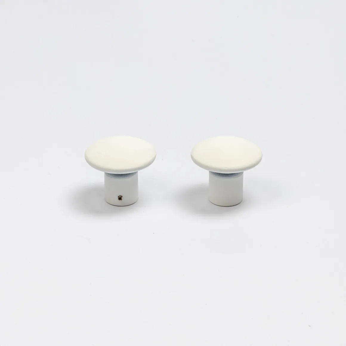 Juego De 2 Remates Champignon D20 Blanco