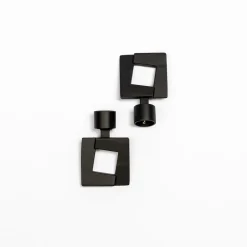 Juego De 2 Remates D20 Negro Mate