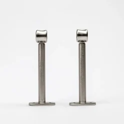 Juego De 2 Soportes D20 150Mm Plata