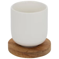 Juego de 4 tazas con base ELEGANCE 10cl