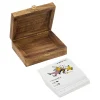 Juego De Cartas Con Caja De Madera Odile