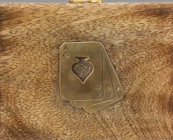 Juego De Cartas Con Caja De Madera Odile