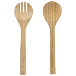 Juego De Cubiertos P/Ensalada Bambú