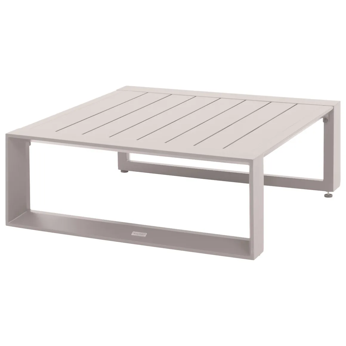 Juego de jardín ALLURE avoine y lin 5 plazas