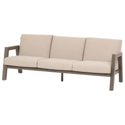 Juego de jardín AXIOME praliné beige 5 plazas