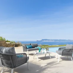 Juego De Jardín Barcelone 4 Plazas