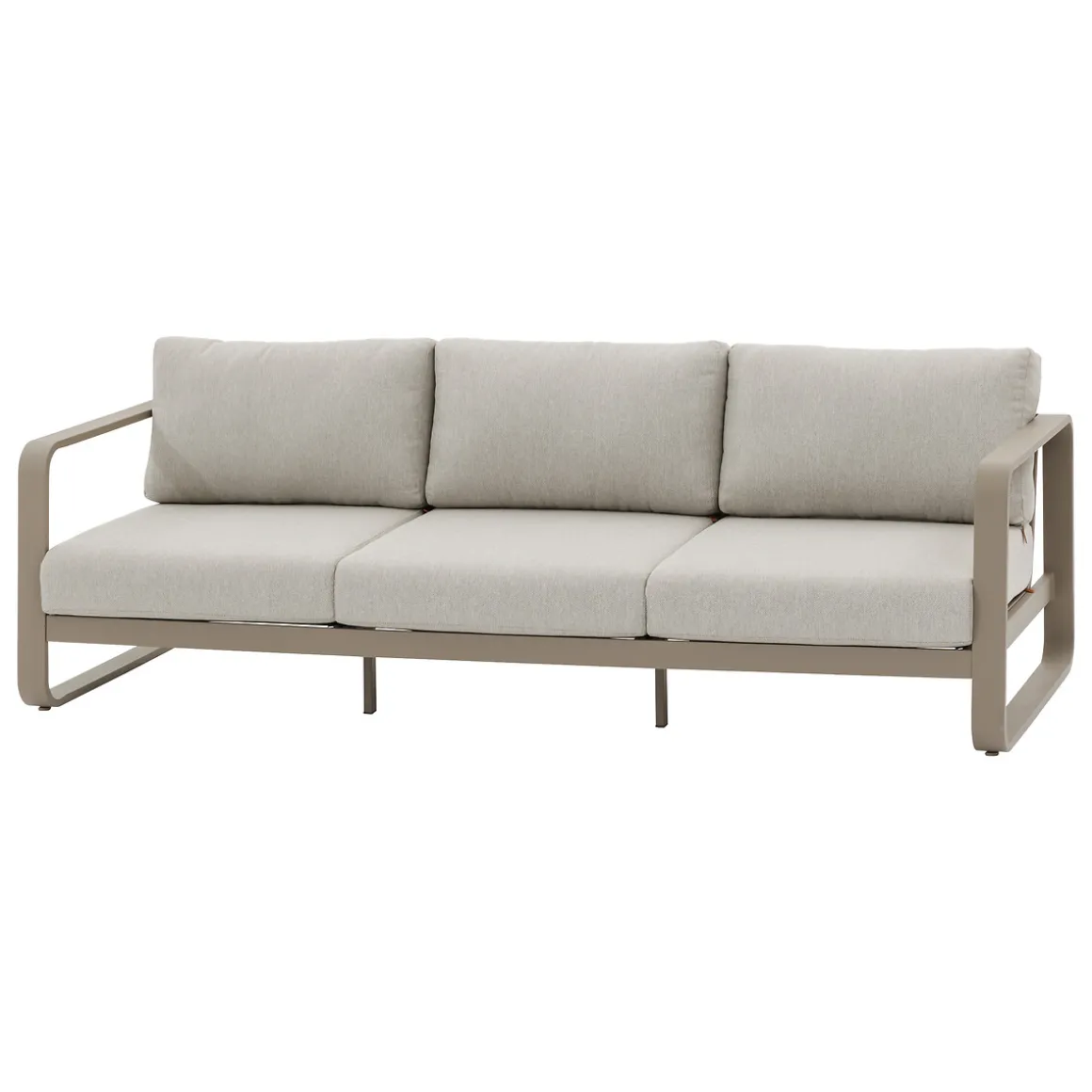 Juego de jardín DOMILLY 5 plazas color café