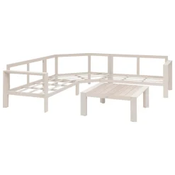 Juego de jardín esquinero ÉVASION beige