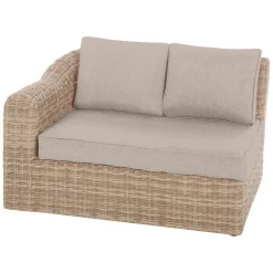 Juego de jardín MOORÉA savana de ratán sintético