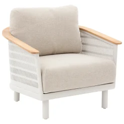 Juego de jardín OLIMIO de aluminio