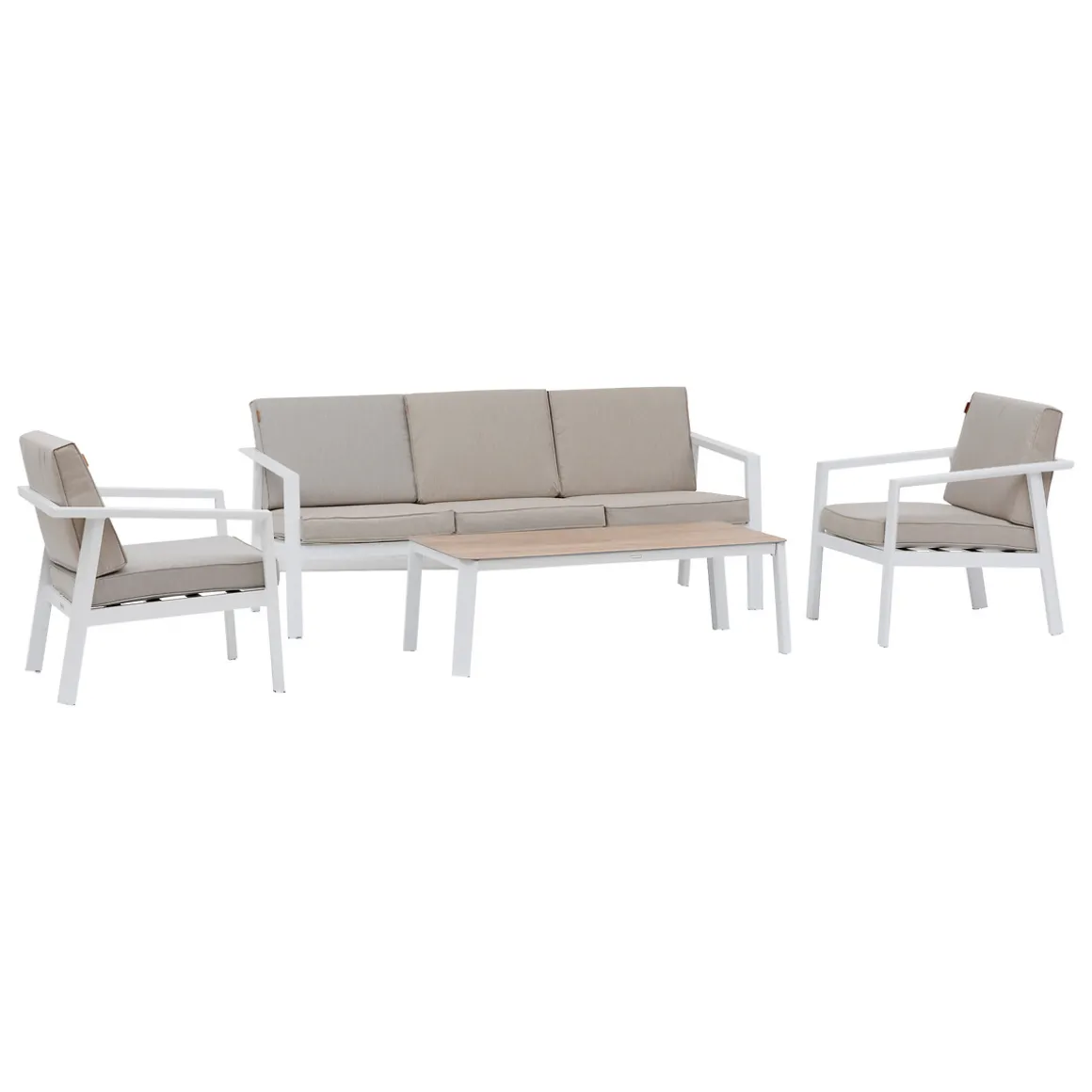 Juego de jardín PAVANE blanco