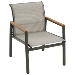 Juego de jardín relax 4 plazas taupe