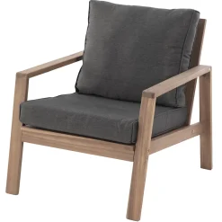 Juego de jardín TIWI de madera acacia