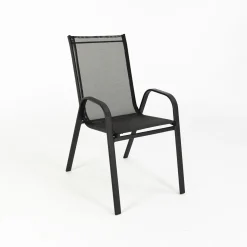 Juego de mesa con tablero de vidrio y 4 sillas