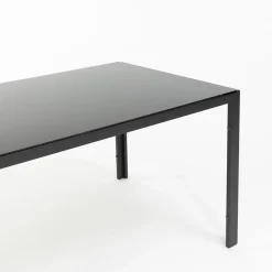 Juego de mesa con tablero de vidrio y 4 sillas