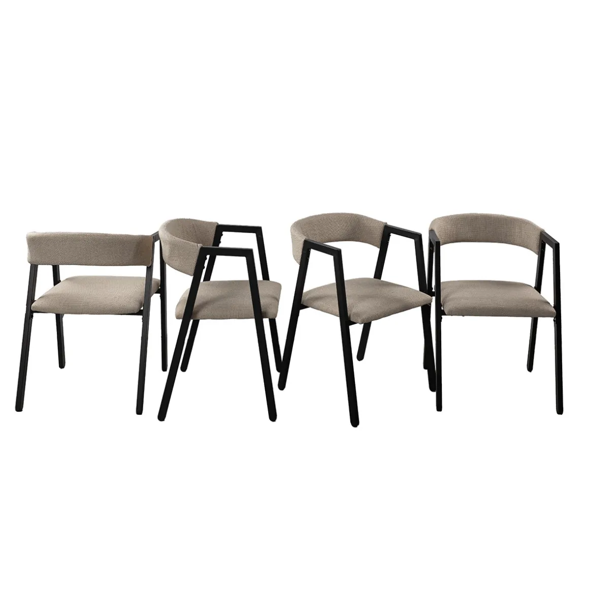 Juego de mesa y 4 sillas NOOK