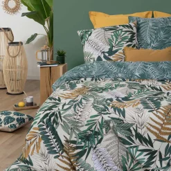 Juego funda nórdica y 2 fundas de almohada TROPIK