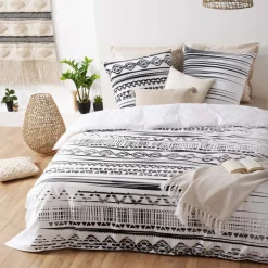Juego funda nórdica y 2 fundas almohada ETHNIK