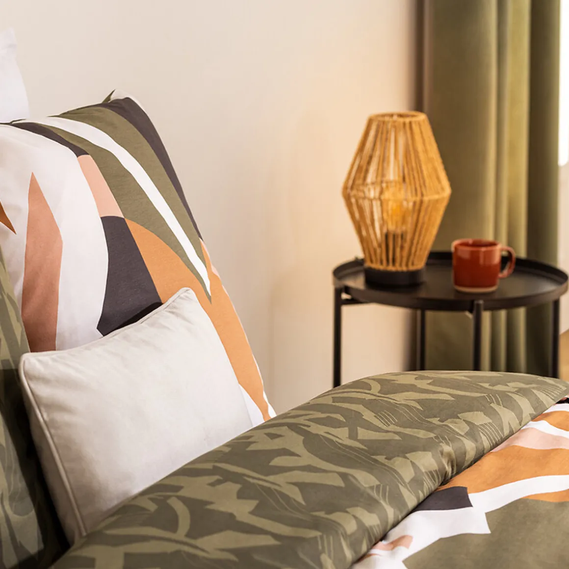 Juego funda nórdica y 2 fundas de almohada ARIK