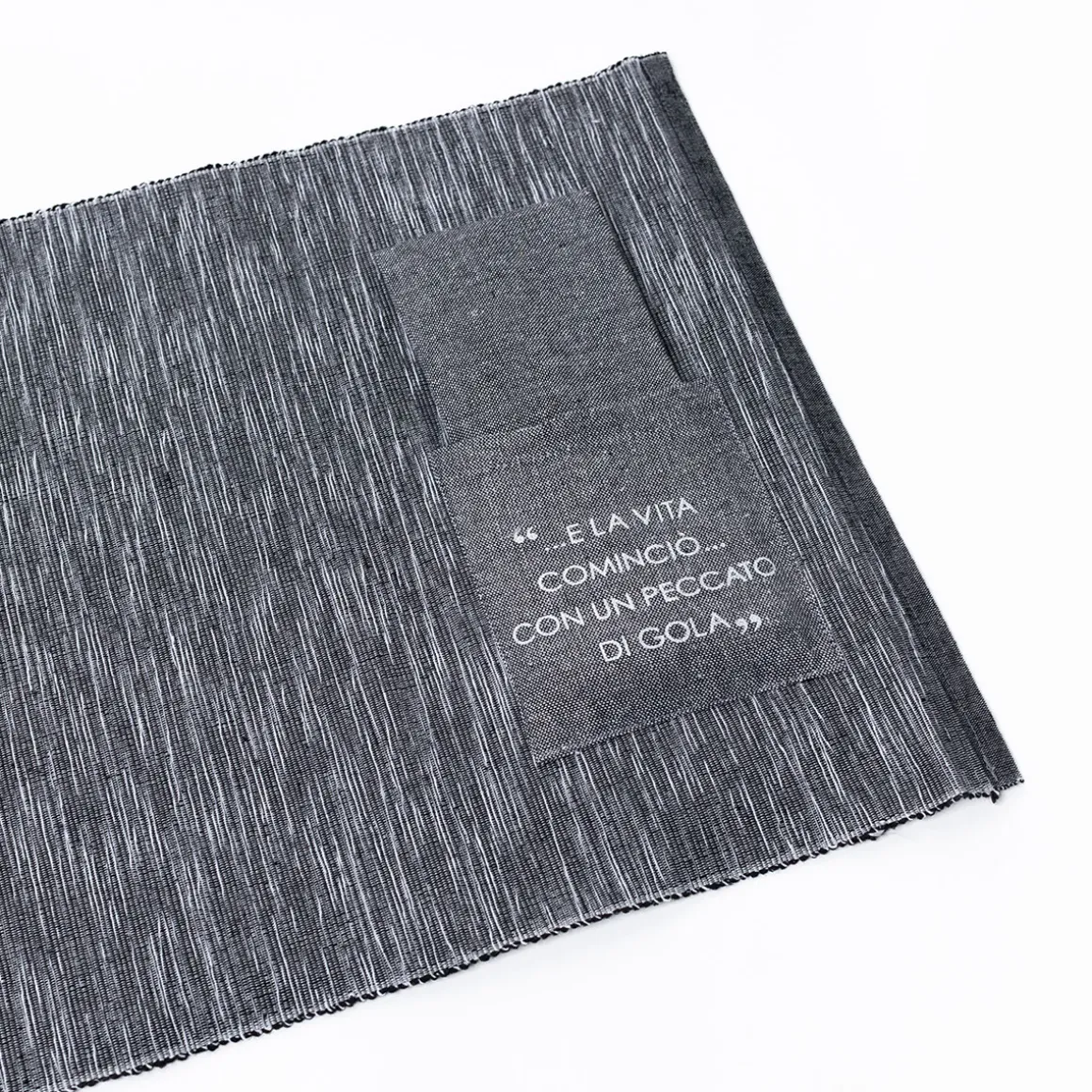 Juego individual con bolsa cubiertos y servilleta