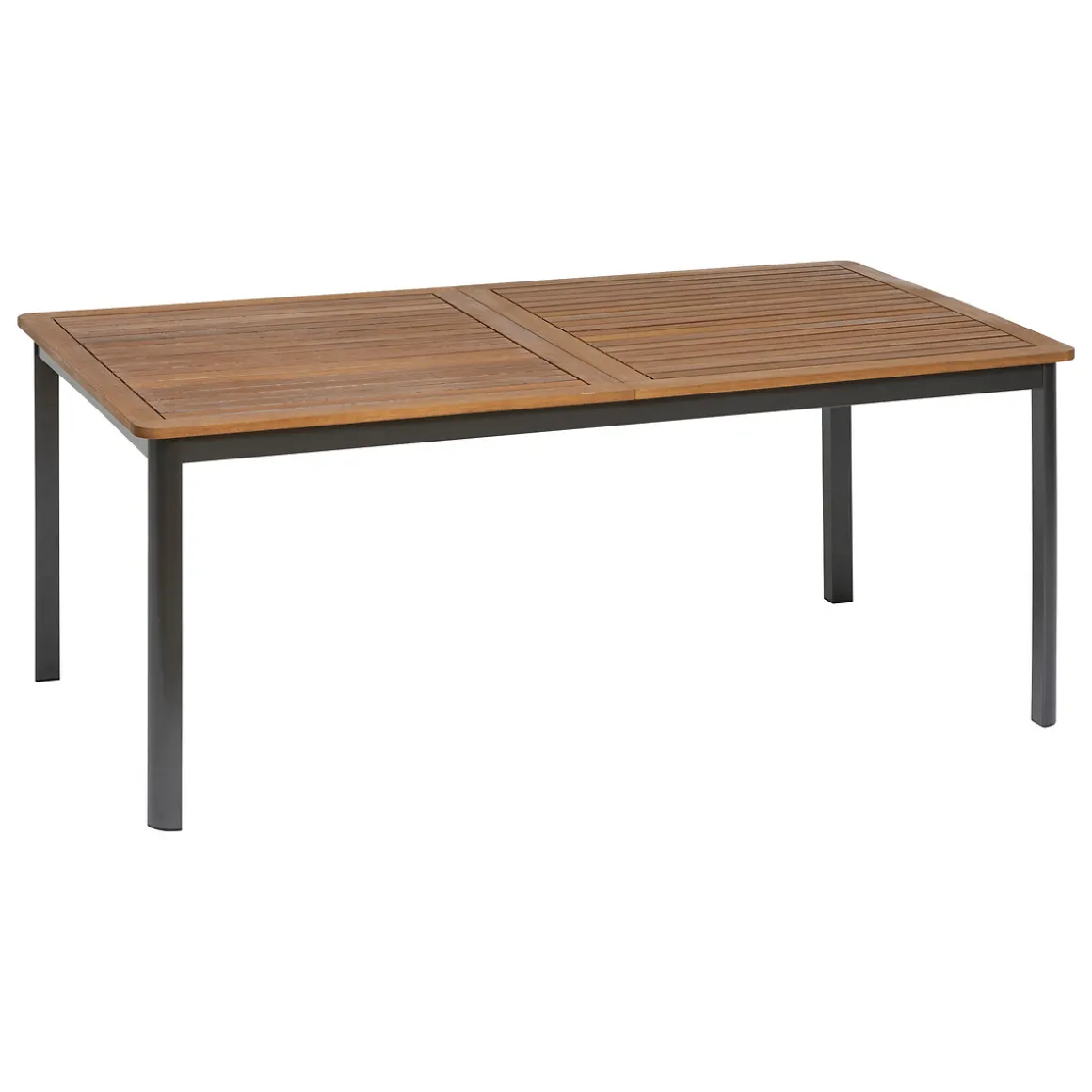 Juego mesa FIELDFARE extensible y 6 sillas PIAZZA