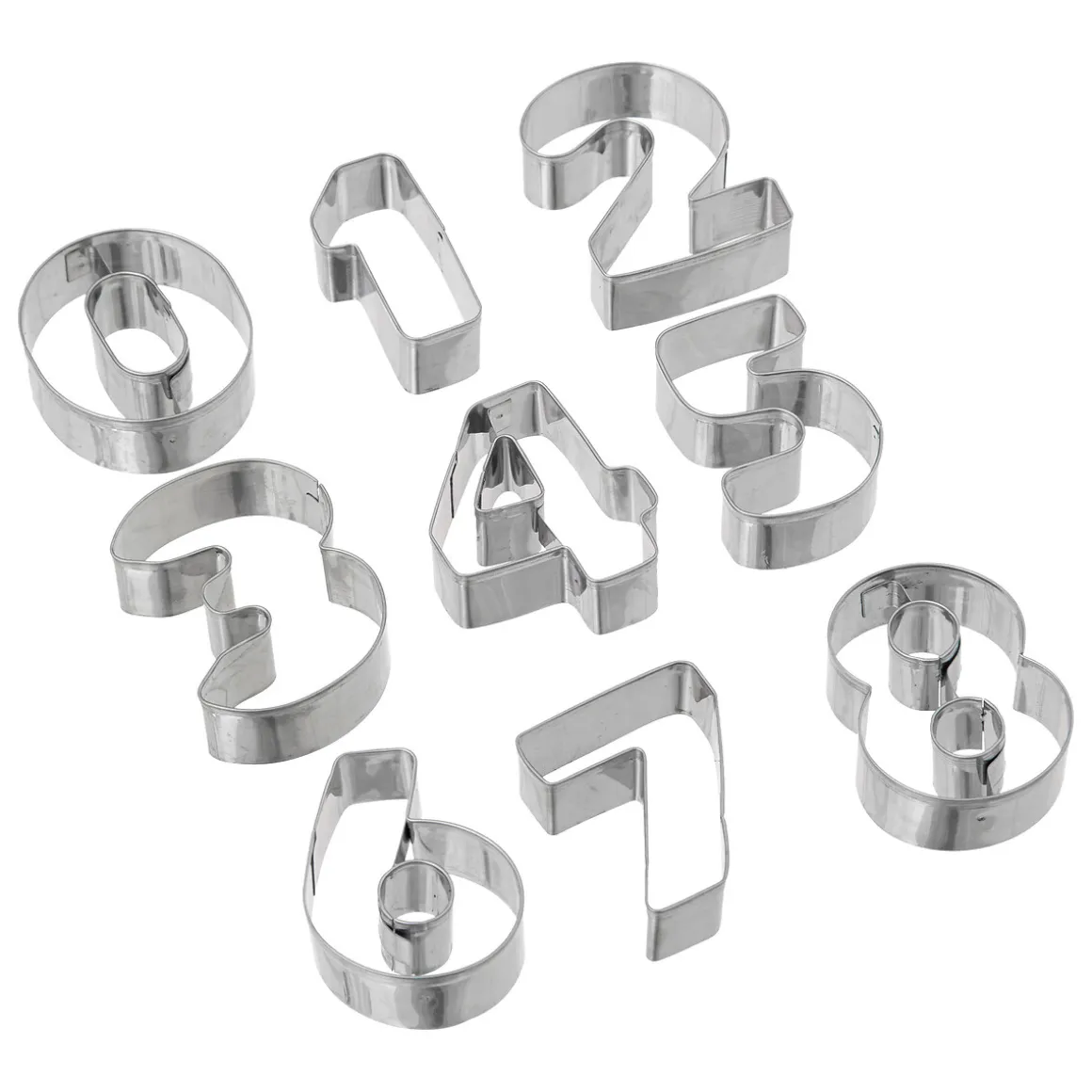 Juego Moldes Para Galletas Inoxidable