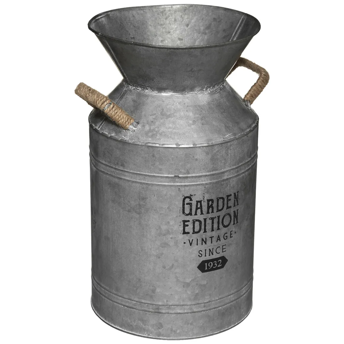 Lechera Decorativa Gris 21x37Cm