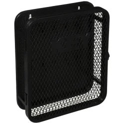 Llavero De Pared Metal Negro 26x8x32Cm