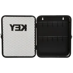 Llavero De Pared Metal Negro 26x8x32Cm