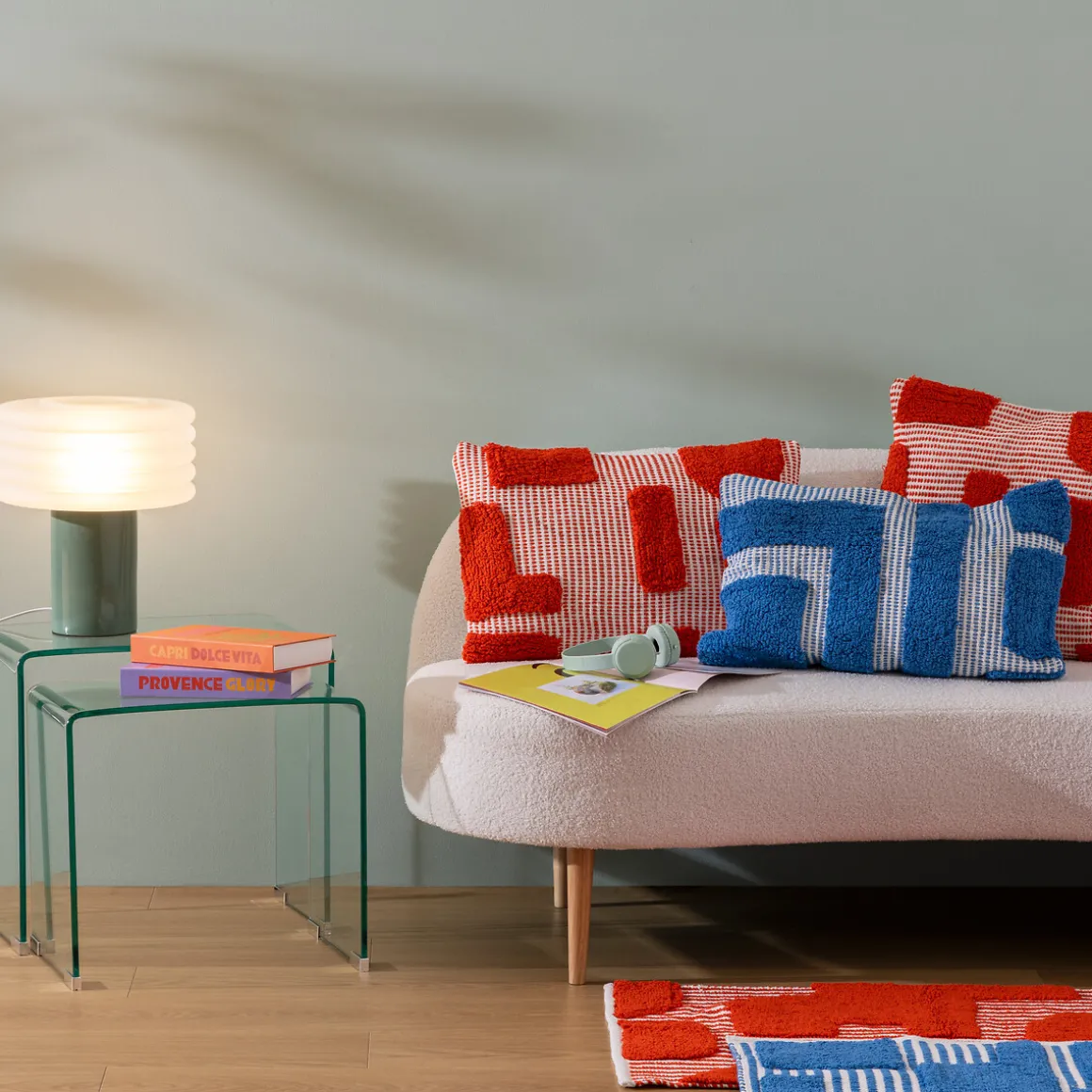 Lámpara de mesa ASTI verde 36cm