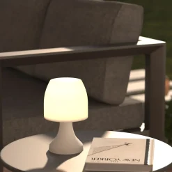 Lámpara de mesa de Exterior DOKK Blanca