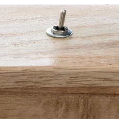 Lámpara De Mesa De Madera 20x8.3x8.8Cm