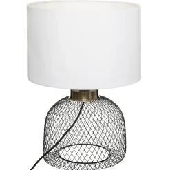 Lámpara De Mesa Emiel De Metal 38Cm